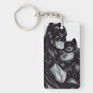 Batman & Catwoman ~ Bruce wayne & Selina Kyle Key Ring