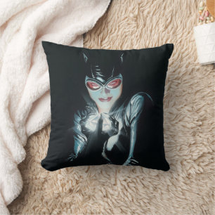 Batman Catwoman Faces of Evil Cover Illustration Cushion