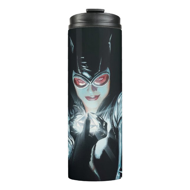 Batman Catwoman Faces of Evil Cover Illustration Thermal Tumbler (Front)