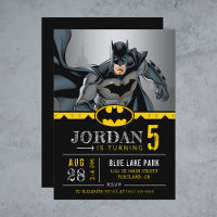 Batman | Chalkboard Happy Birthday