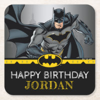 Batman | Chalkboard Happy Birthday