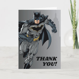 Batman   Chalkboard Happy Birthday Thank You Card