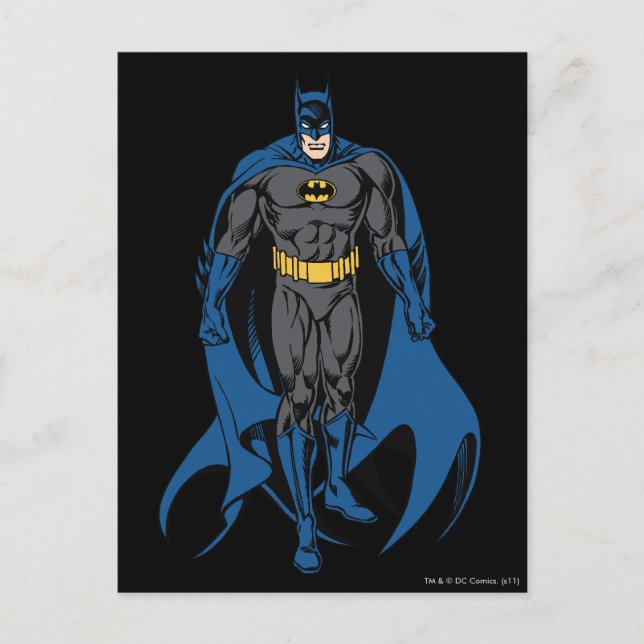 Batman Classic Stance Postcard (Front)