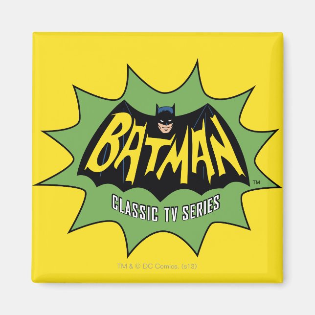 Batman Classic TV Series Logo Magnet (Front)