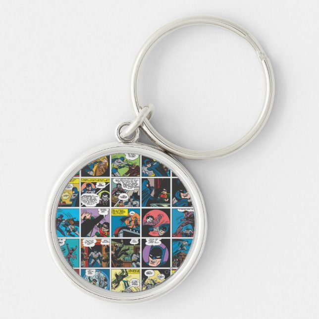 Batman Comic Panel 5x5 Key Ring (Front)
