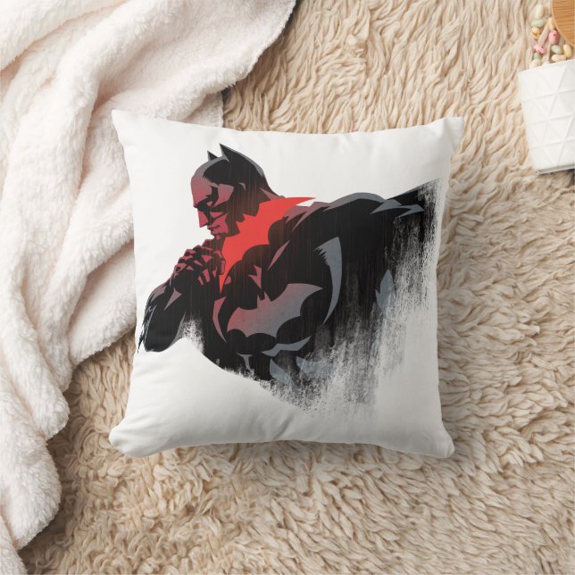 Batman Crimson Batarang Cushion (Blanket)