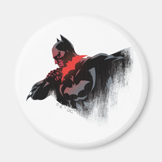 Batman Crimson Batarang Magnet (Front)