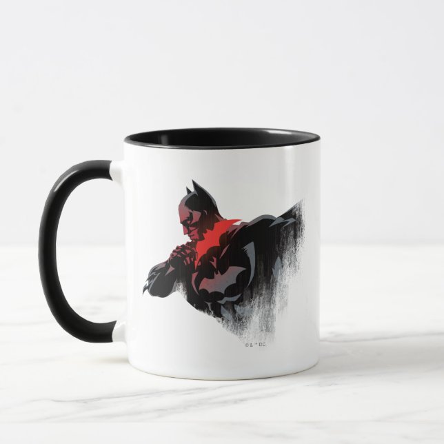 Batman Crimson Batarang Mug (Left)