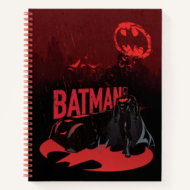Batman Crimson Rain Notebook (Front)