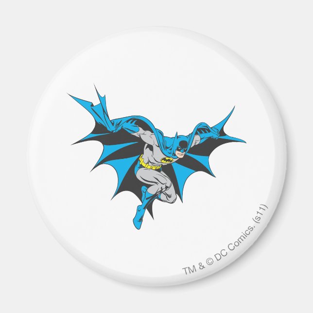 Batman Crouches Magnet (Front)