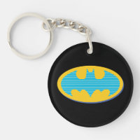 Batman | Cyan Stripes Symbol