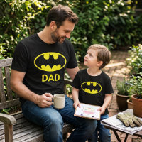 Batman Dad Matching