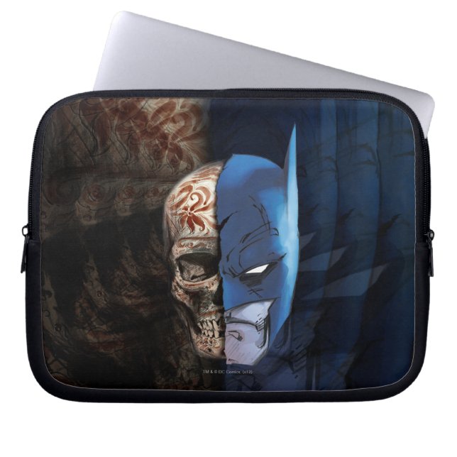 Batman de los Muertos Laptop Sleeve (Front)