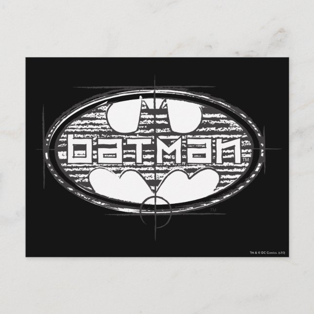 Batman | Draught Logo Postcard (Front)