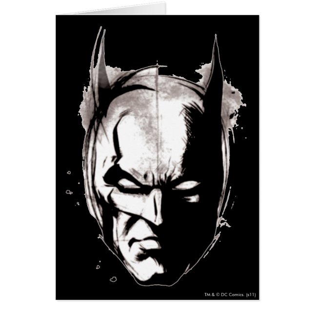 Batman Drawn Face (Front)
