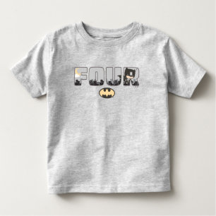 Batman   Fourth Birthday Toddler T-Shirt