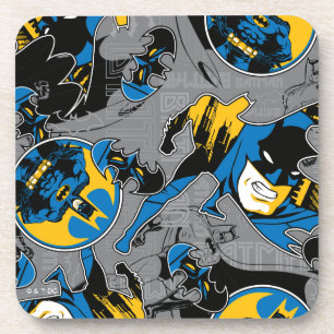 Batman Full Throttle Toss Pattern Coaster