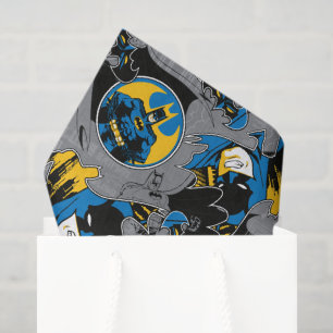 Batman Full Throttle Toss Pattern Tissue Paper