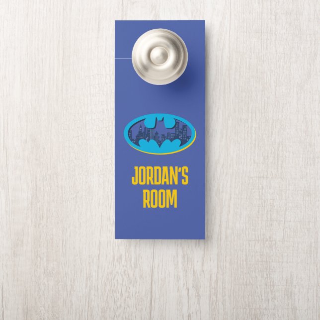 Batman | Gotham City Symbol Door Hanger (On Knob)
