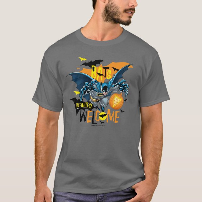 Batman | Halloween Inspired Logo T-Shirt (Front)