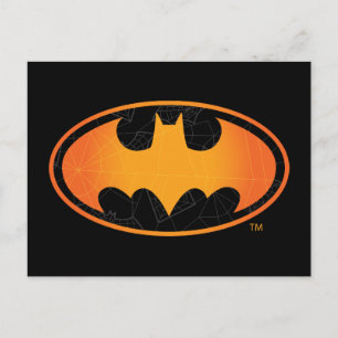 Batman Halloween Web Logo Postcard