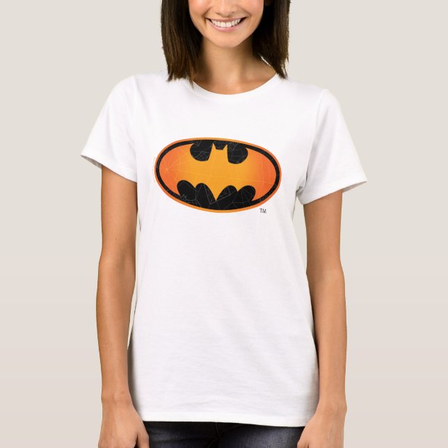 Batman | Halloween Web Logo T-Shirt (Front)
