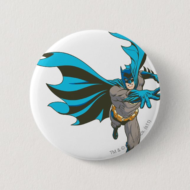 Batman Hand Out 6 Cm Round Badge (Front)