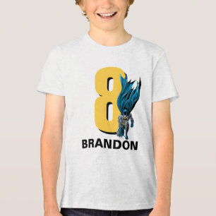 Batman   Happy Birthday Tri-Blend Shirt