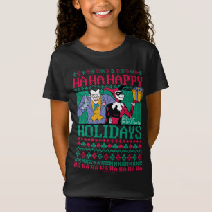 Batman Happy Holidays Joker & Harley Quinn T-Shirt