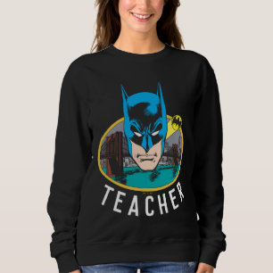 Batman Head Teacher Sweatshirt