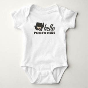 Batman   Hello, I'm New Here - New Baby Bodysuit