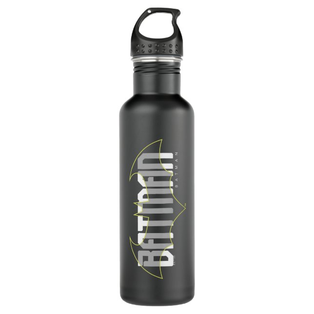 Batman Hi-Tech Name Graphic 710 Ml Water Bottle (Front)