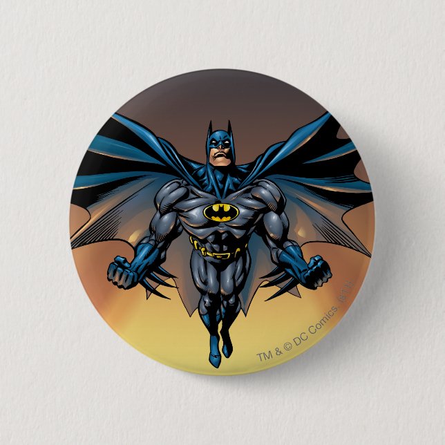 Batman Hyperdrive - 15B 6 Cm Round Badge (Front)
