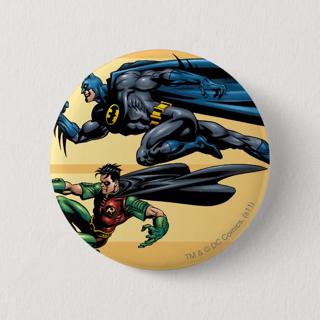 Batman Hyperdrive - 19B 6 Cm Round Badge (Front)
