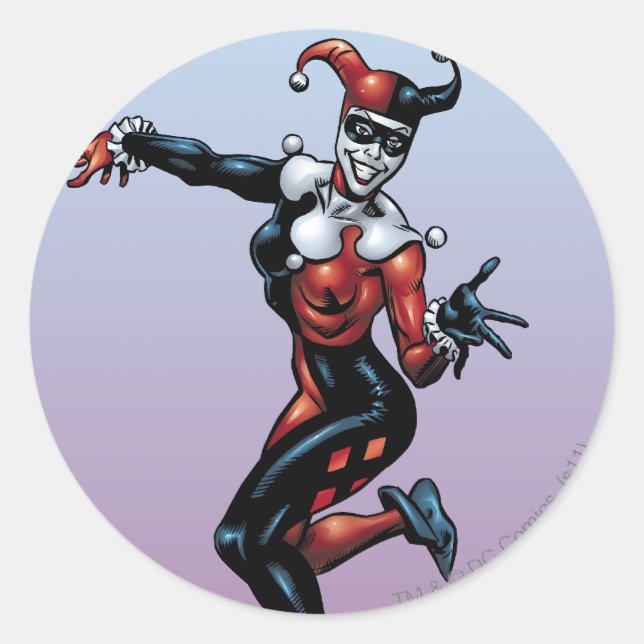 Batman Hyperdrive - 22B Classic Round Sticker (Front)