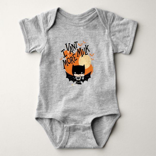Batman | I Vant More Milk Baby Bodysuit (Front)