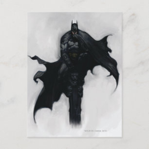 Batman Illustration Postcard