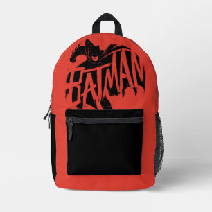 Batman Ink Brush Name Printed Backpack
