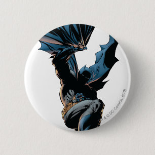 Batman Jumping Down Action Shot 6 Cm Round Badge