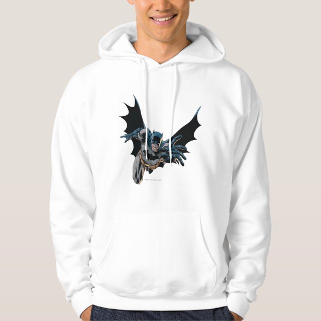 Batman Jumping Forward, Yell Hoodie (Front)