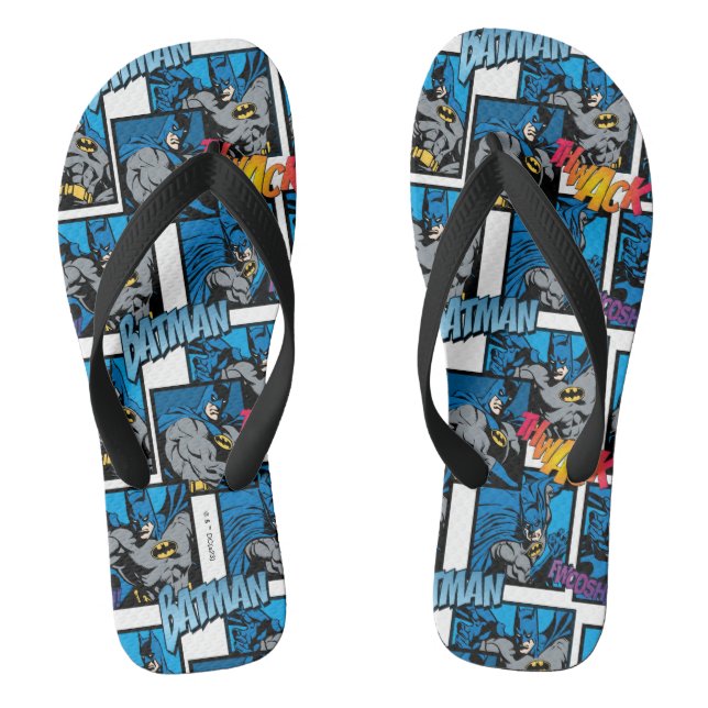 Batman Knight FX - 30A Thwack/Fwooshh Pattern Jandals (Footbed)