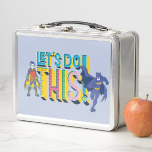 Batman Let's Do This Metal Lunch Box