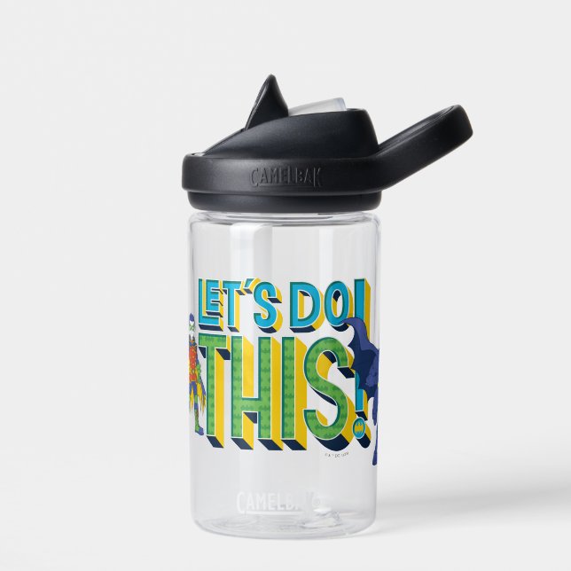 Batman | Let's Do This Water Bottle (Left)