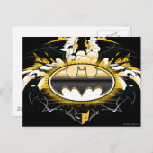 Batman Logo with Cars Postcard (Front/Back)