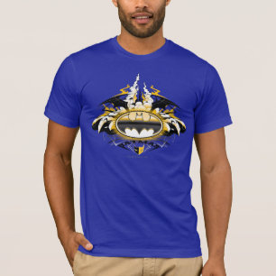 Batman Logo with Cars T-Shirt
