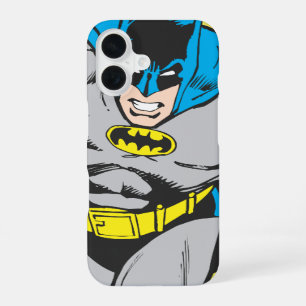 Batman Lunges Forward iPhone 16 Case
