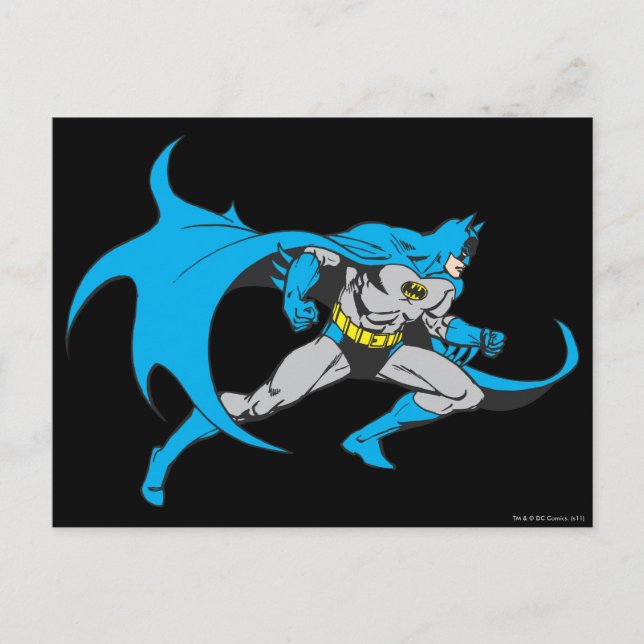 Batman Lunges Postcard (Front)