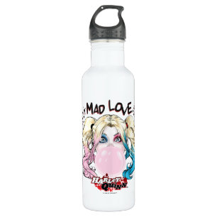 Batman   Mad Love Harley Quinn Chewing Bubble Gum 710 Ml Water Bottle