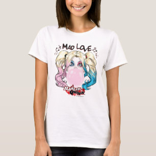 Batman Mad Love Harley Quinn Chewing Bubble Gum T-Shirt