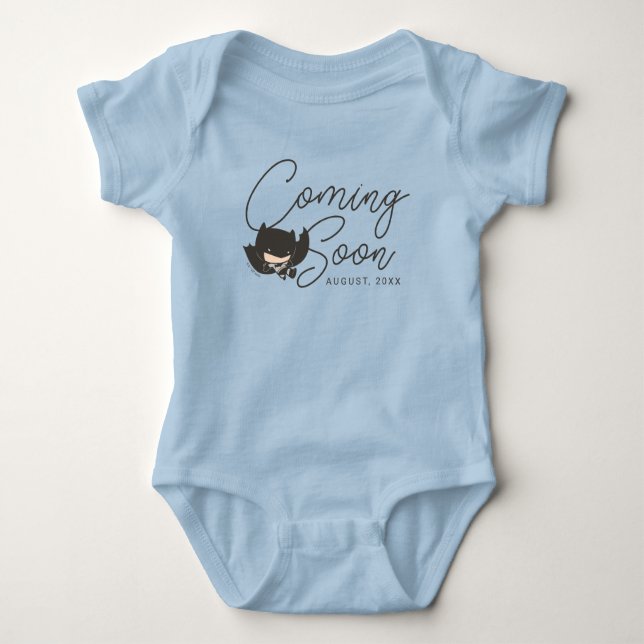 Batman | New Baby Coming Soon Baby Bodysuit (Front)
